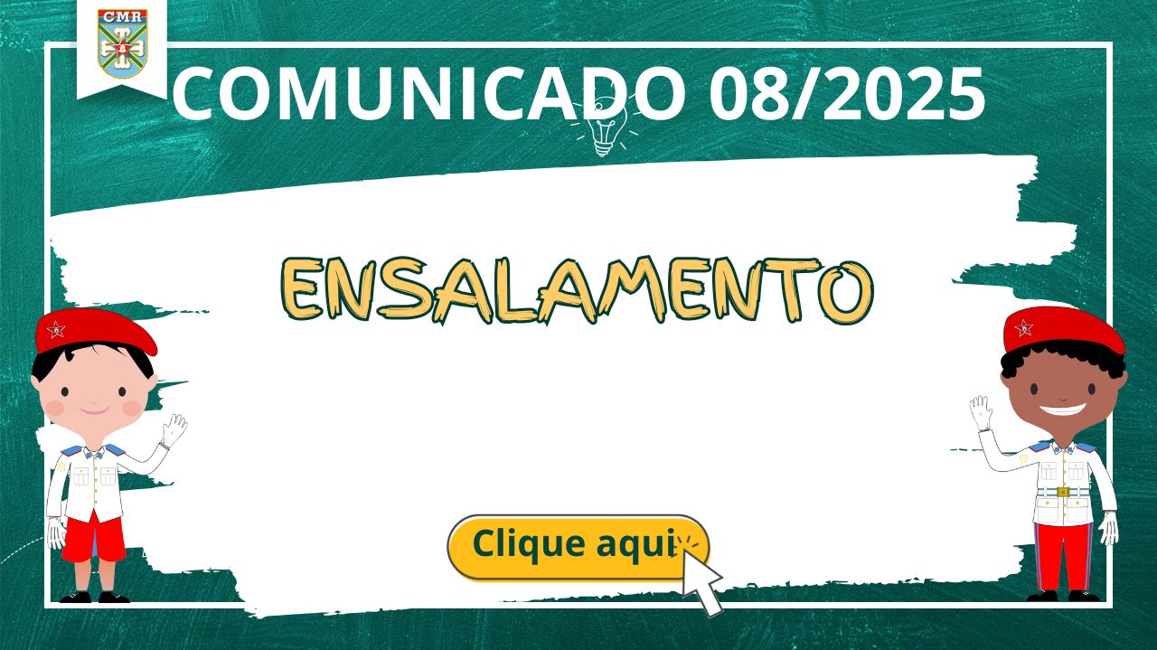 COMUNICADO NR 08/2025 - ENSALAMENTO