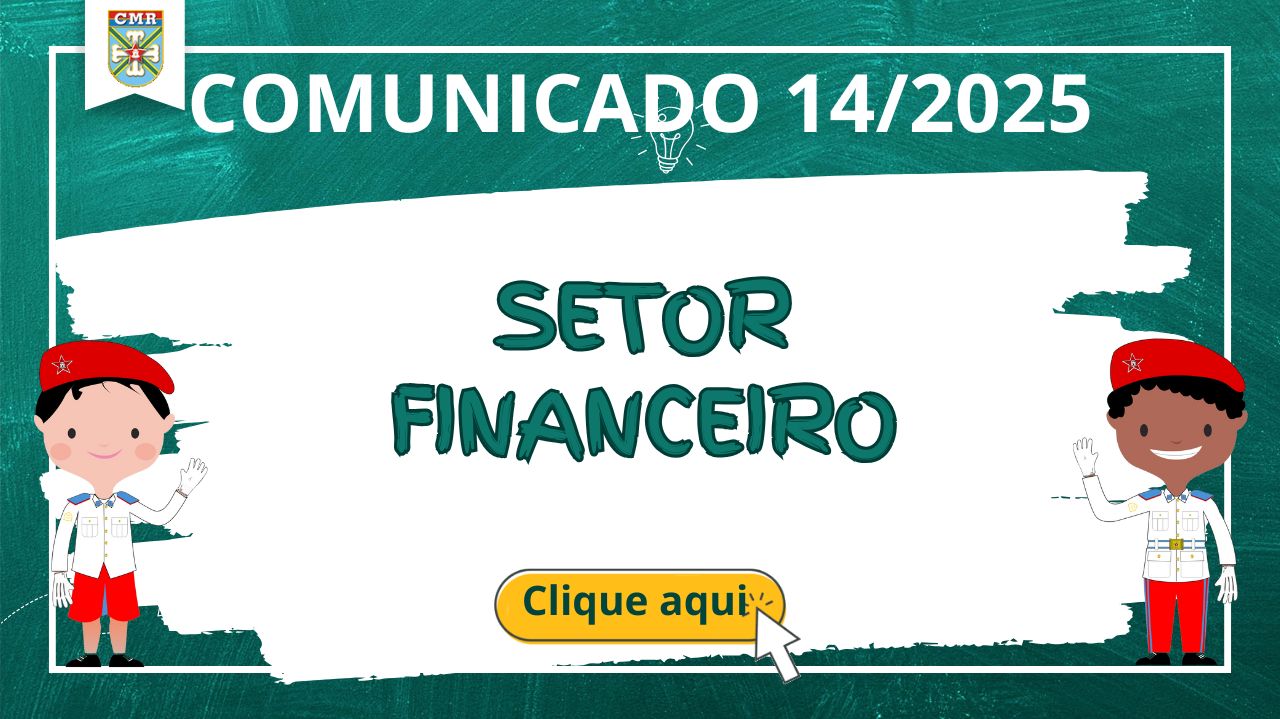 COMUNICADO NR 14/2025 - SETOR FINANCEIRO