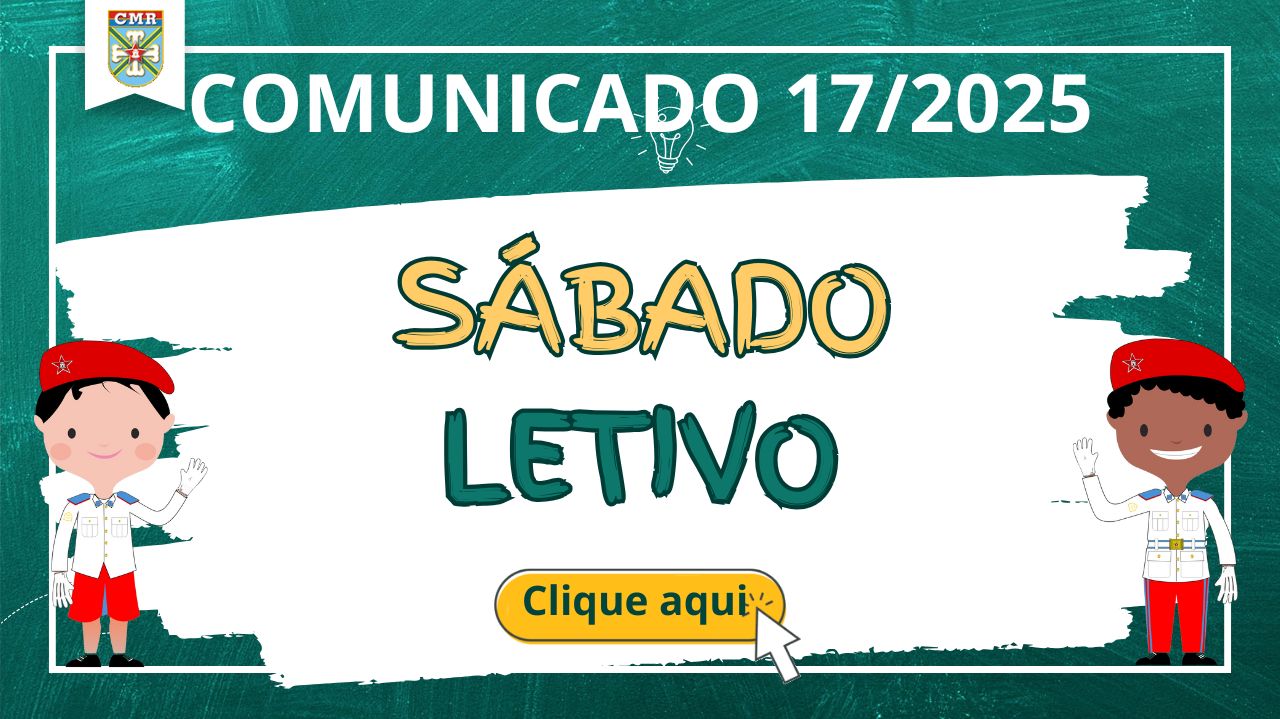 COMUNICADO NR 17/2025 - SÁBADO LETIVO