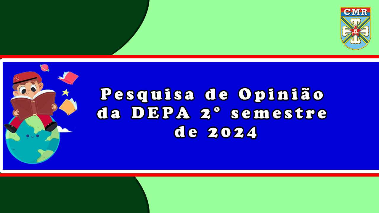 Pesquisa de opinião referente ao 2° semestre 2024